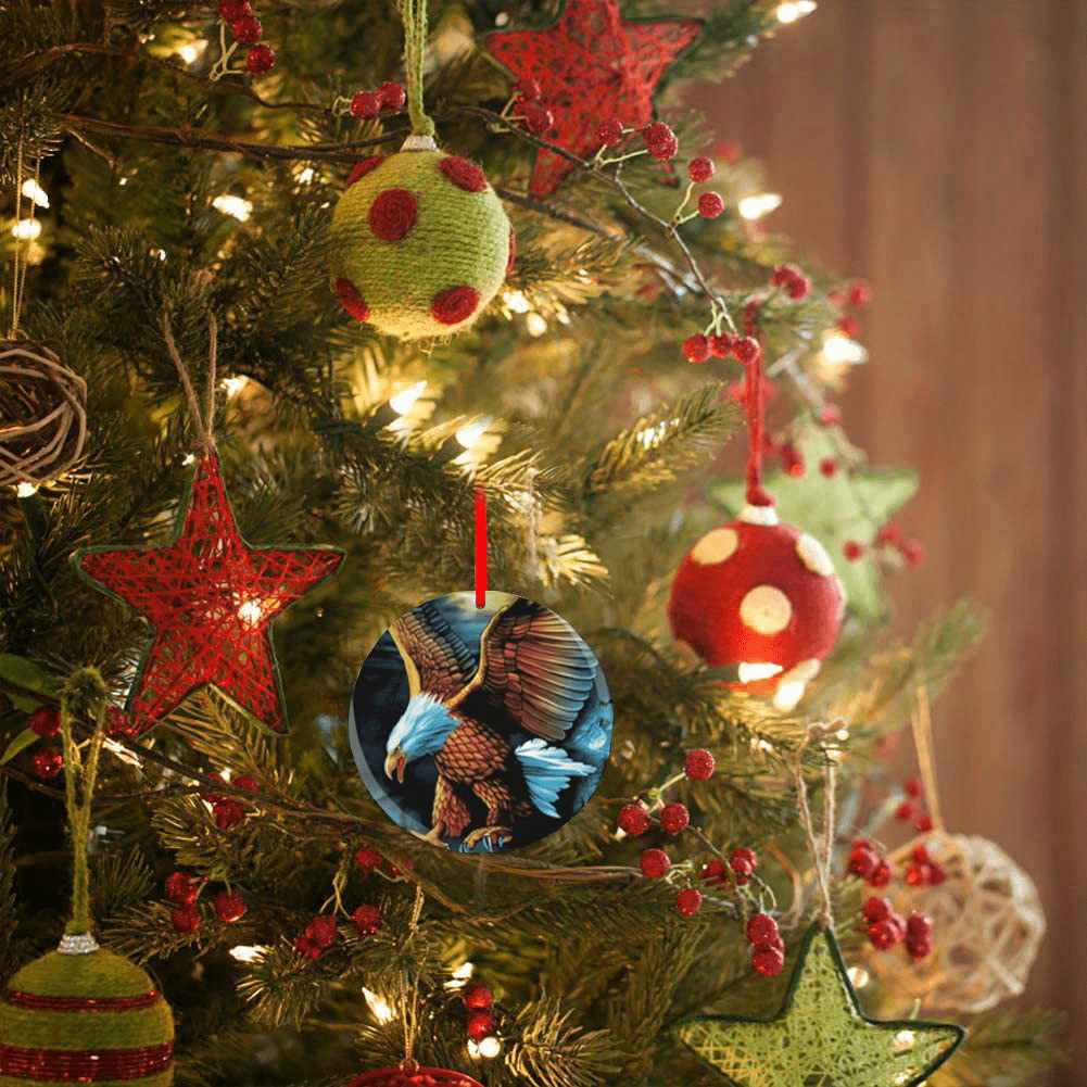 Christmas Tree Blessing DIY Acrylic Pendant Holiday Pendant