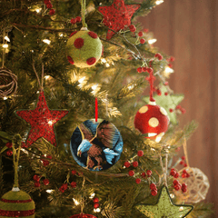 Christmas Tree Blessing DIY Acrylic Pendant Holiday Pendant