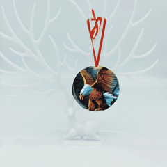 Christmas Tree Blessing DIY Acrylic Pendant Holiday Pendant