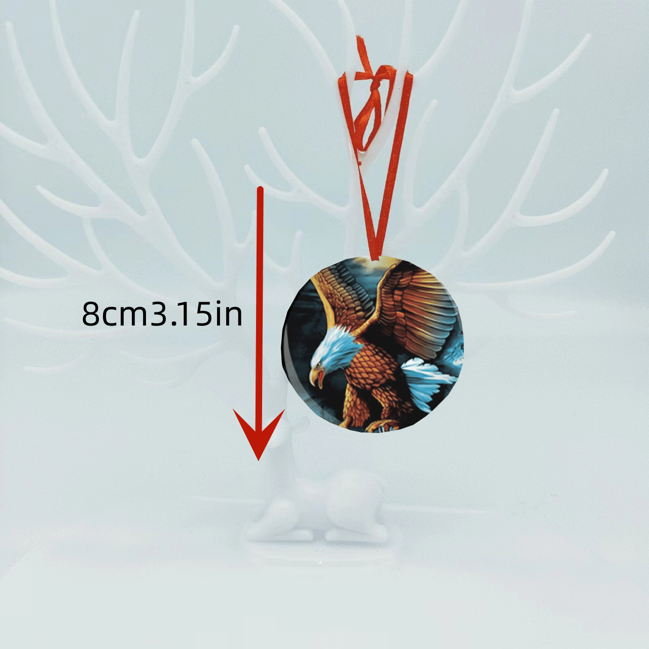 Christmas Tree Blessing DIY Acrylic Pendant Holiday Pendant