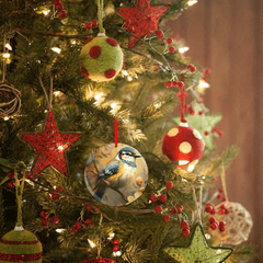 Bird Series Christmas Tree Blessing DIY Acrylic Pendant