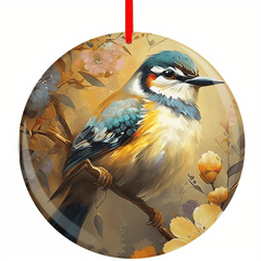 Bird Series Christmas Tree Blessing DIY Acrylic Pendant