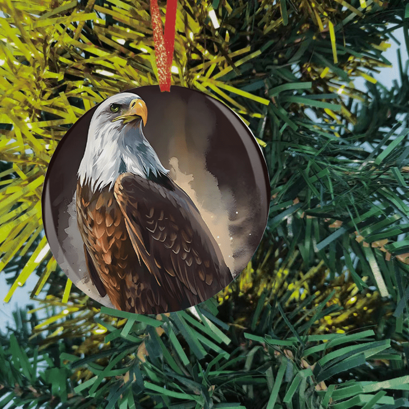 Eagle Series Christmas Tree Blessing DIY Acrylic Pendant