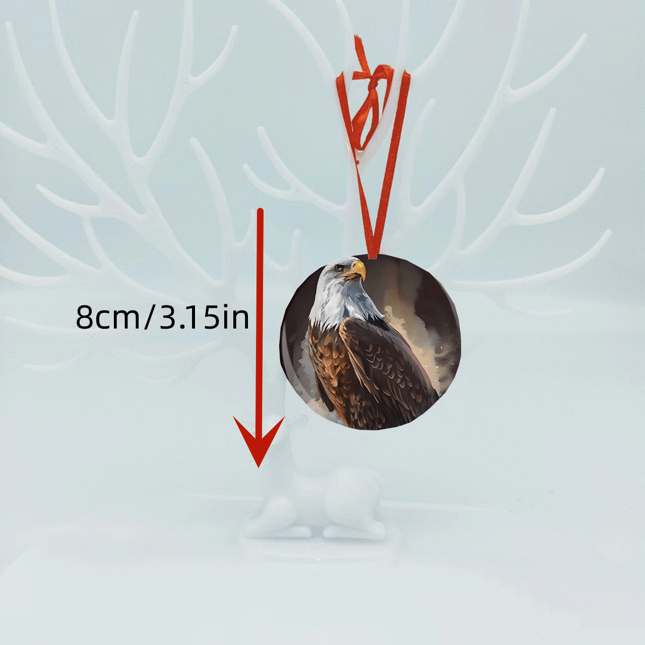 Eagle Series Christmas Tree Blessing DIY Acrylic Pendant
