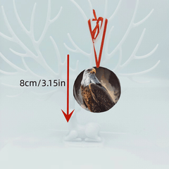 Eagle Series Christmas Tree Blessing DIY Acrylic Pendant