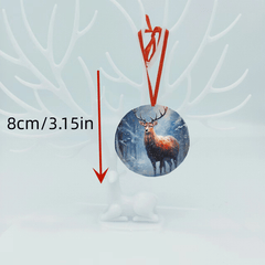 Christmas Tree Blessing DIY Acrylic Pendant - Holiday Pendant