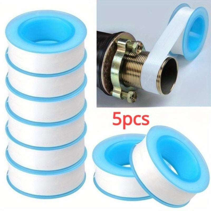 5pcs Thread Sealing Tape Plumber Accessories for Water Pipe Sealing