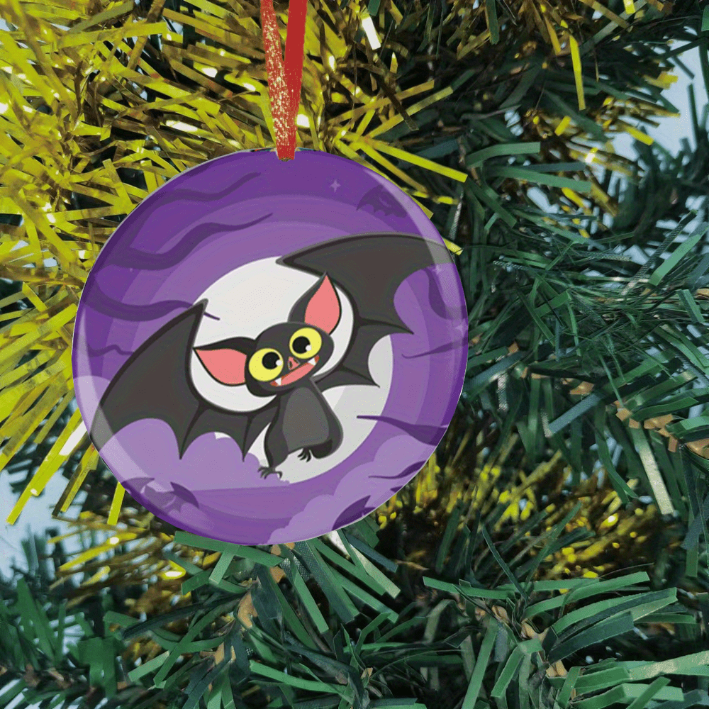Bat Animal Blessing Pendant DIY Acrylic Christmas Ornaments