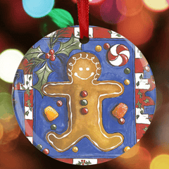 Christmas Tree Blessing Acrylic Pendant DIY Holiday Pendant