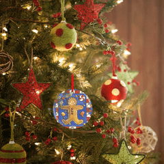 Christmas Tree Blessing Acrylic Pendant DIY Holiday Pendant