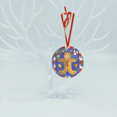 Christmas Tree Blessing Acrylic Pendant DIY Holiday Pendant