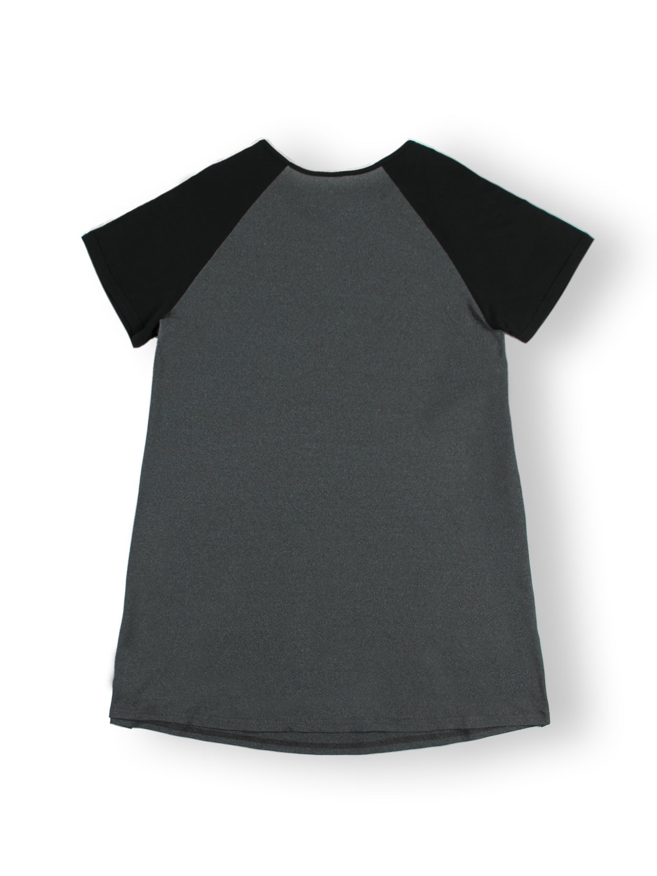 Nightdress Women's Plus Letter Graphic Raglan Short Sleeve