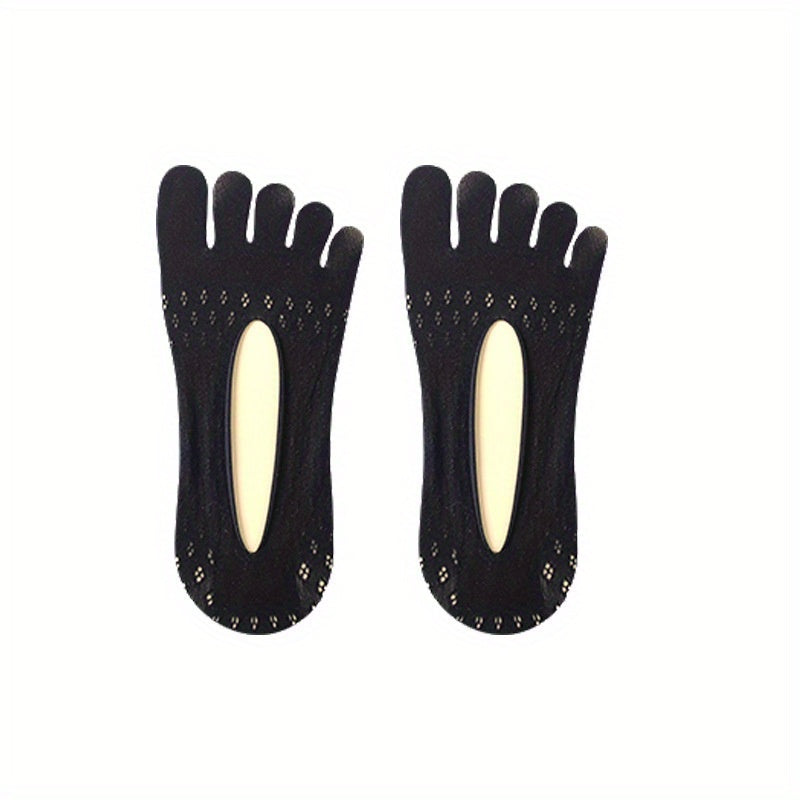 1pair Five Toes Socks Mesh Breathable Summer Socks