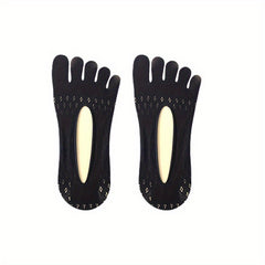 1pair Five Toes Socks Mesh Breathable Summer Socks