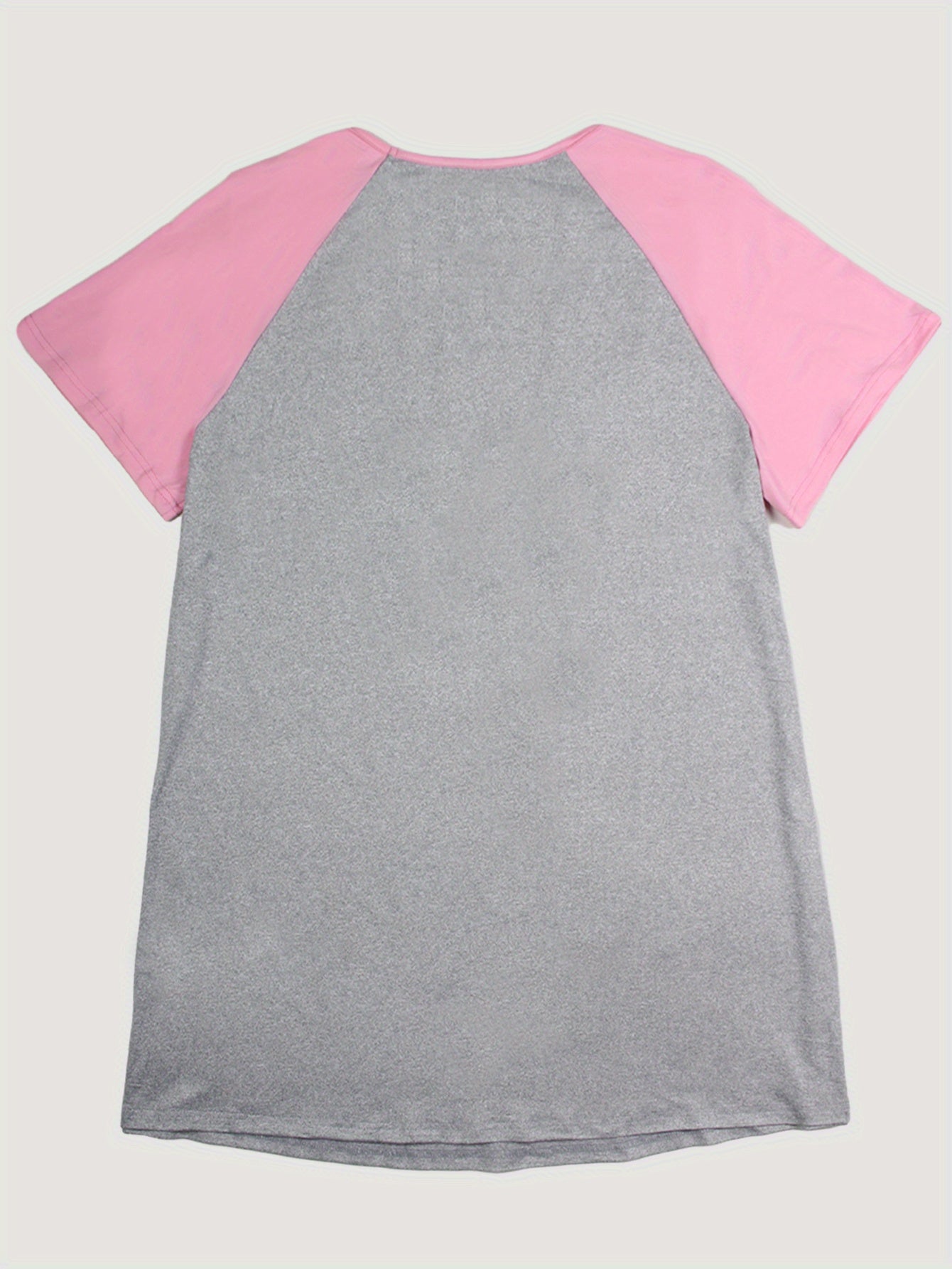 Funny Turtle Graphic Raglan Nightdress