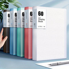A4 Data Booklet Semi-transparent Document Bag