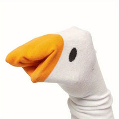 1 Pair Goose Game Socks Animal Funny Unisex Casual Cotton Socks