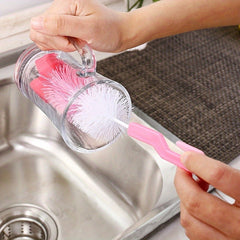 1pc Cup Brush Bottle Brush Glass Cup Teapot Cleaning Tool
