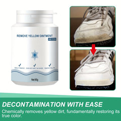 Yellow Stain Remover Shoe Cleaner for Small Shoes