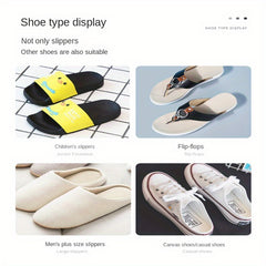 Wall-Mounted Punch Slipper Rack Shoe Storage