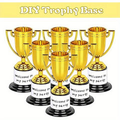 Plastic Trophies 10-16 Cm - 8-24pcs Mini Trophy Awards