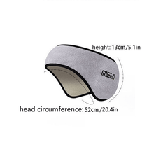 Adjustable Anti-noise Sleep Eye Mask for Winter Rest Travel Nap