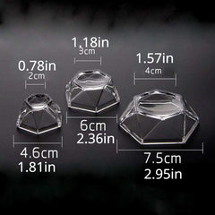 Acrylic Crystal Diamond Ball Display Holder for Boutiques & Supermarkets