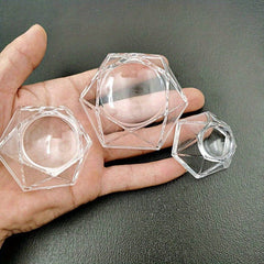 Acrylic Crystal Diamond Ball Display Holder for Boutiques & Supermarkets