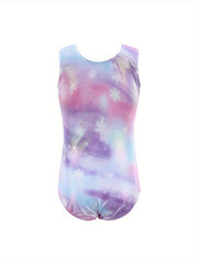 Tie Dye Gymnastics Outfits For Girls Dance Training