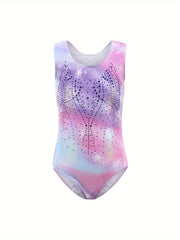 Tie Dye Gymnastics Outfits For Girls Dance Training