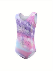 Tie Dye Gymnastics Outfits For Girls Dance Training