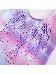 Tie Dye Gymnastics Outfits For Girls Dance Training