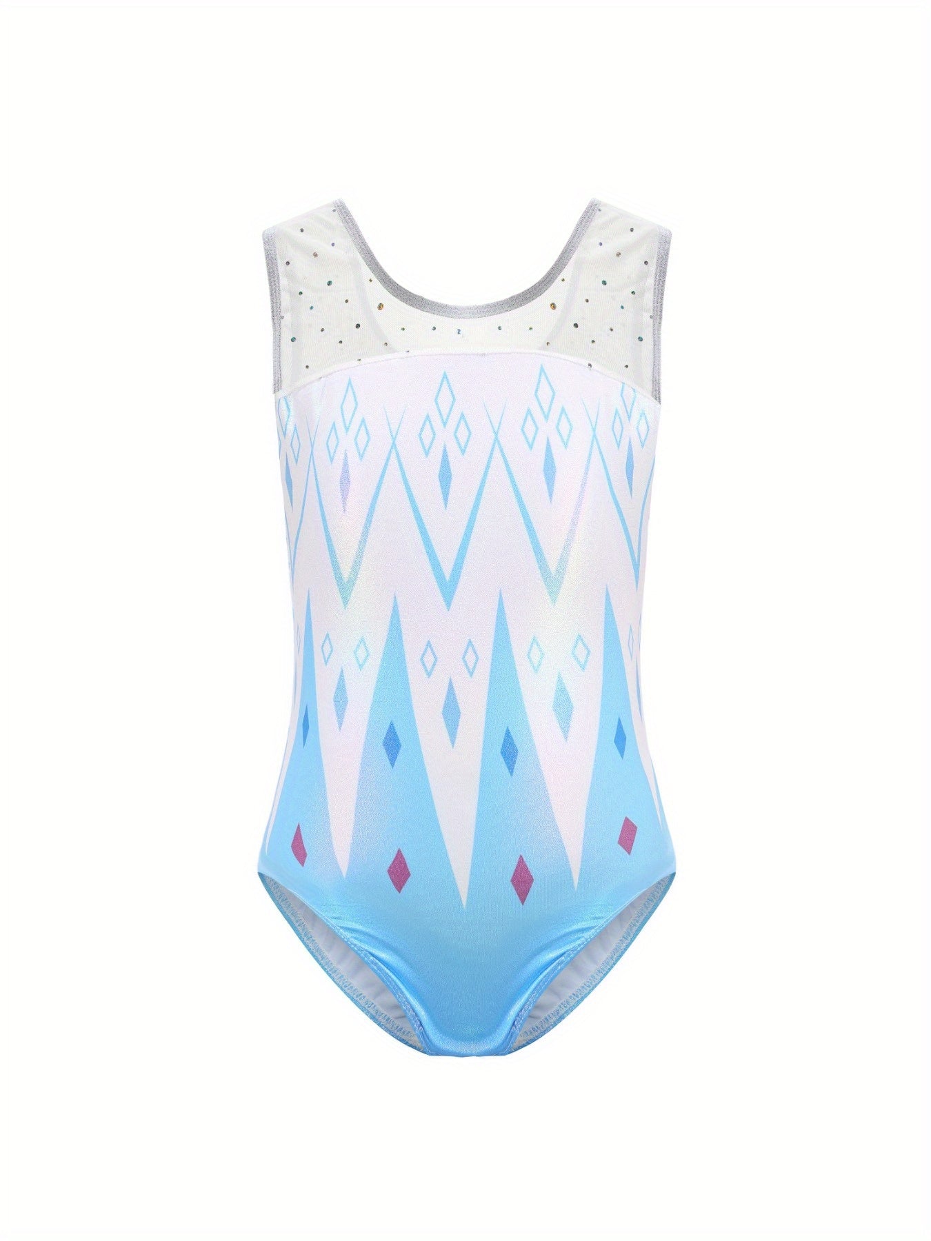 Sleeveless Gymnastics Outfits Girls Stretchy Workout Dance Training