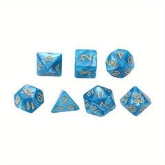 7pcs Polyhedral Dices for Board Game - Christmas Thanksgiving Gift