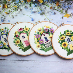 Beginner Embroidery Kit Cross Stitch DIY Craft Pattern