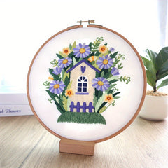 Beginner Embroidery Kit Cross Stitch DIY Craft Pattern