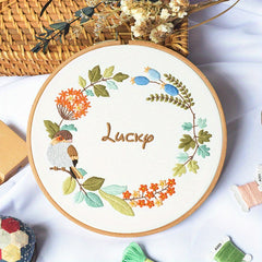 Insects Embroidery Kit for Adults - DIY Cross Stitch Beginner Set