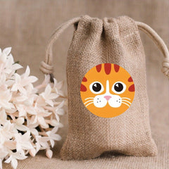 500pcs Round Animal Thank You Stickers Teacher Reward Sealing Labels