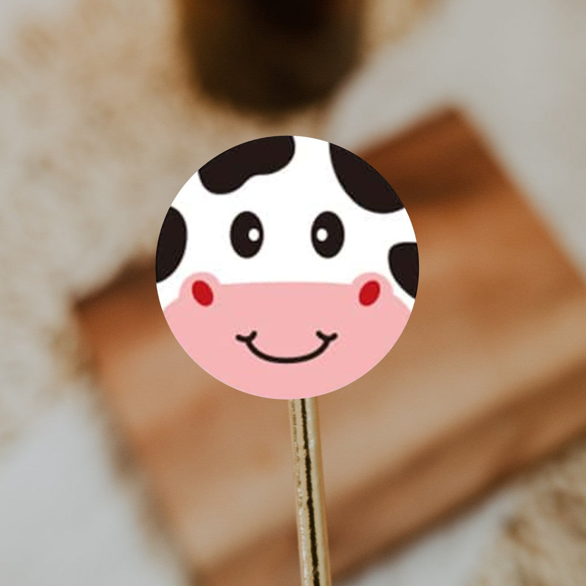 500pcs Round Animal Thank You Stickers Teacher Reward Sealing Labels