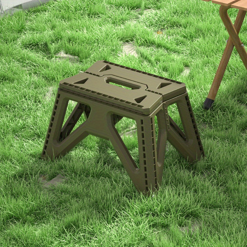 Portable Folding Stool for Fishing Camping Home - Small Plastic Stool