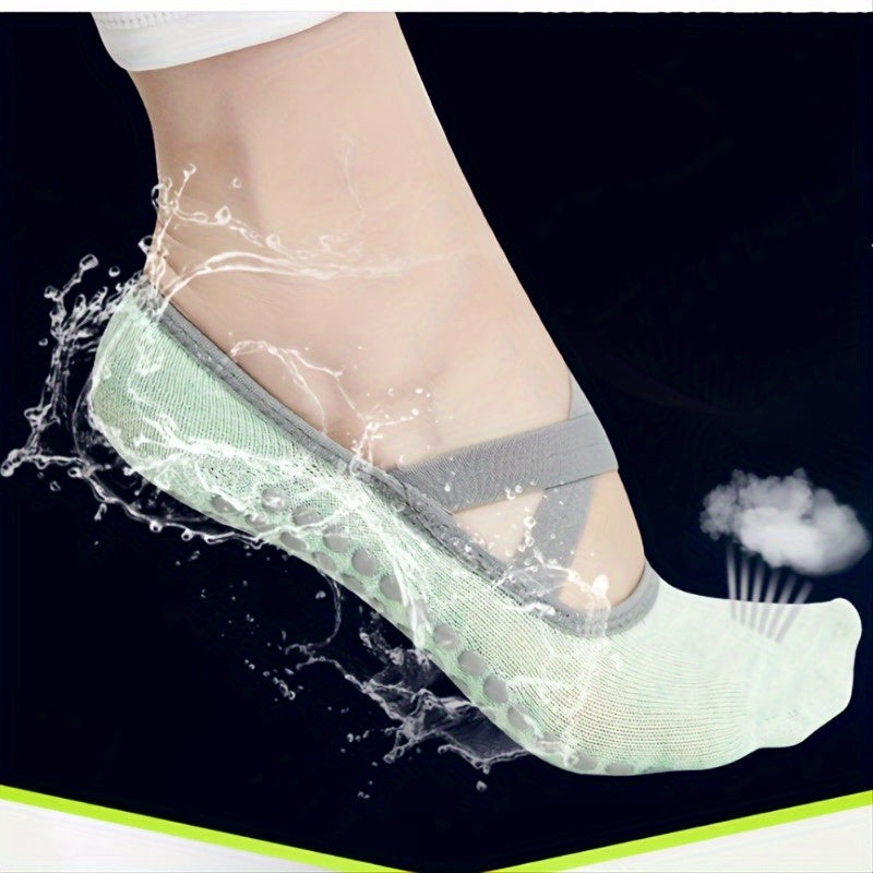 Yoga Grip Bottom Socks Breathable Comfortable Toe Split Pilates Socks