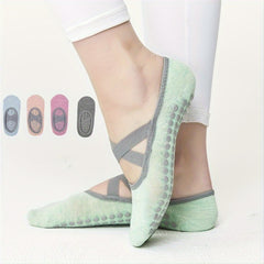 Yoga Grip Bottom Socks Breathable Comfortable Toe Split Pilates Socks