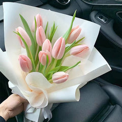 20 Sheets First Love Solid Flower Wrapping Paper Bouquet Packaging