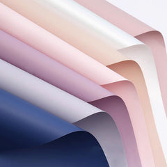 20 Sheets First Love Solid Flower Wrapping Paper Bouquet Packaging