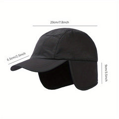 Winter Plush Ear Protection Warm Hat for Cycling