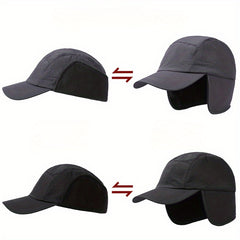 Winter Plush Ear Protection Warm Hat for Cycling