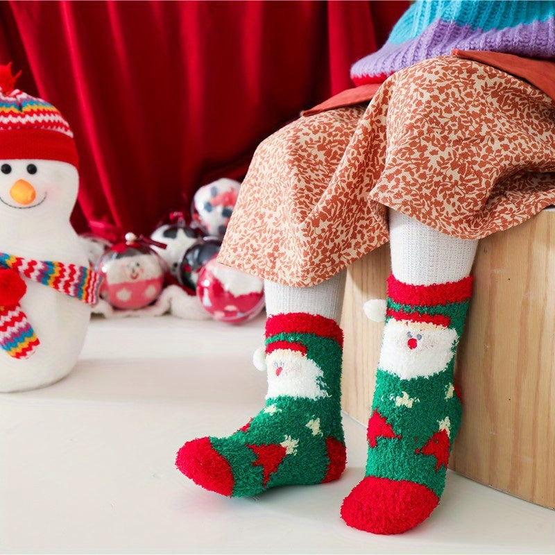 Christmas Warm Sleeping Socks Kids Gift