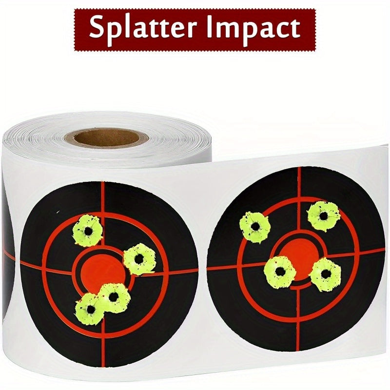 250pcs 7 Reactive Paper Targets For Archery Practice