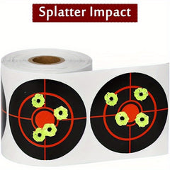 250pcs 7 Reactive Paper Targets For Archery Practice