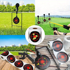 250pcs 7 Reactive Paper Targets For Archery Practice